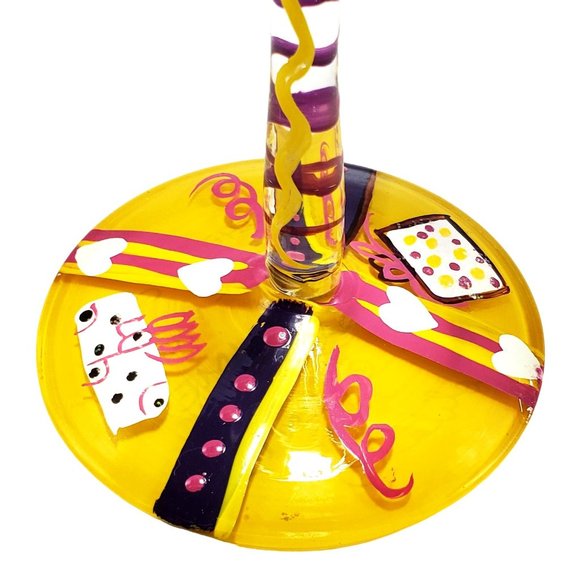 Lolita BIRTHDAY GIRL Love My Wine Collection Hand Painted Wine Glass 15 oz - Picture 10 of 11
